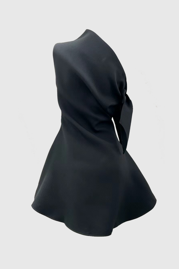 Shop  beautiful dress - Perfect for special occasions | Calwa Asymmetric One Shoulder Flare Mini Dress