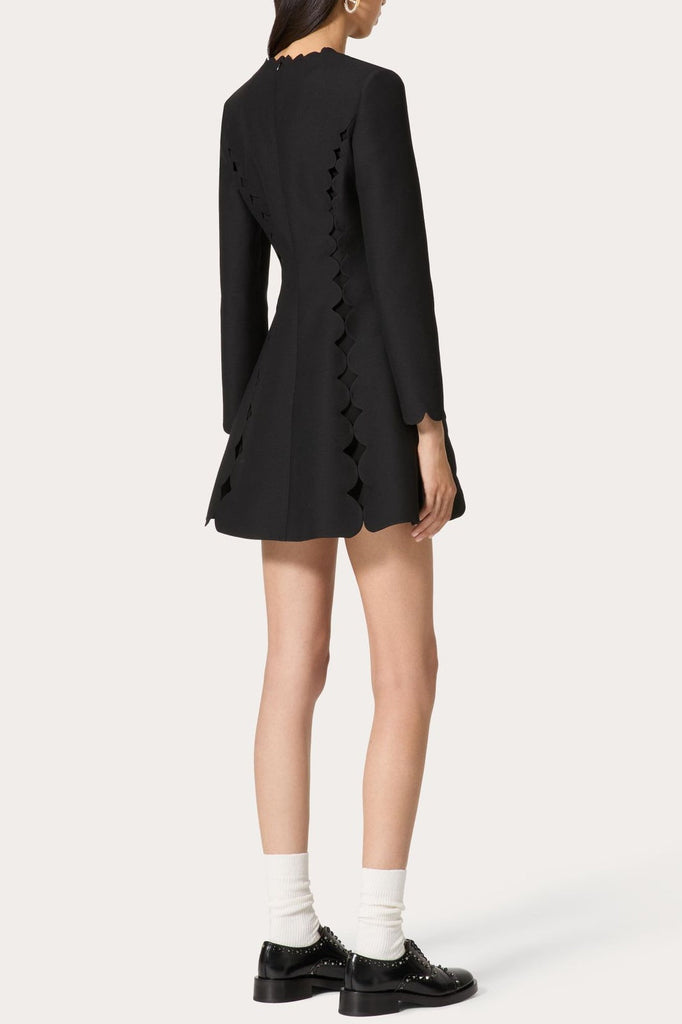 Shop  beautiful dress - Perfect for special occasions | Cambria Bow Scalloped Mini Dress