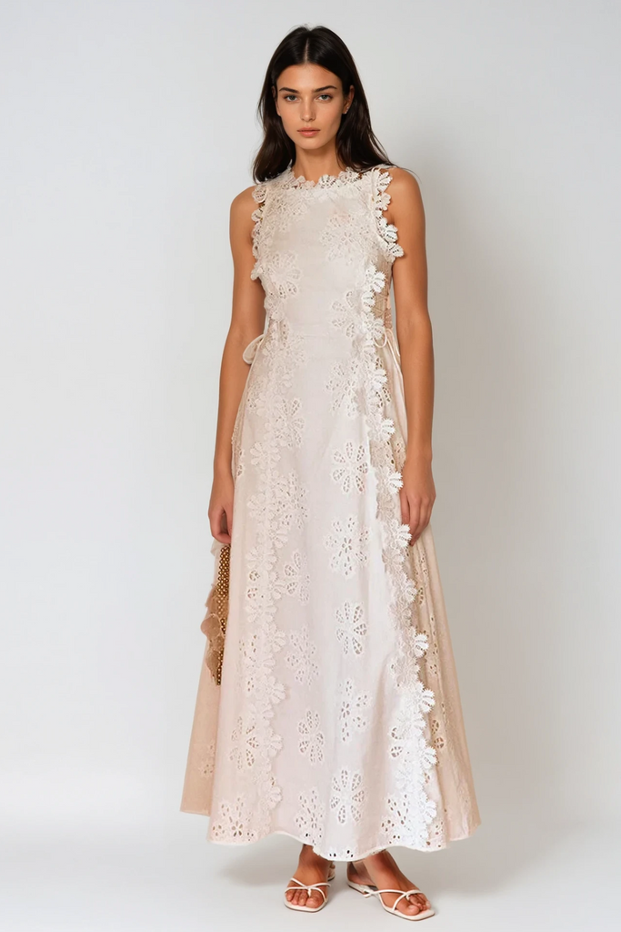 Shop  red dress - Perfect for special occasions | Camellia Spaghetti Embroidered Maxi Dress