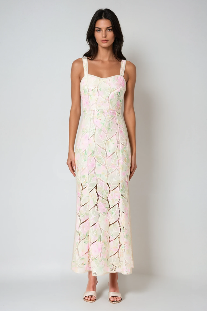 Stylish beautiful dress | Cameron Cutout Sleeveless Maxi Dress - Ideal for special occasions