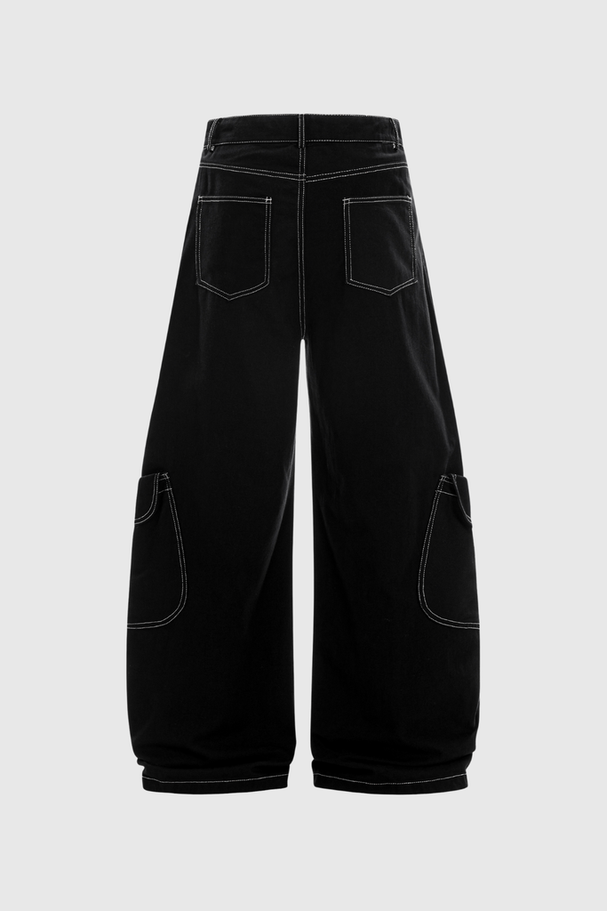 Shop  black dress - Perfect for special occasions | Camilo Baggy Jeans In Black