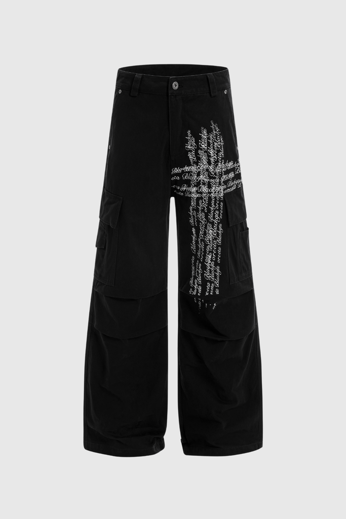 Stylish black dress | Cammie Print Jeans In Black - Ideal for special occasions
