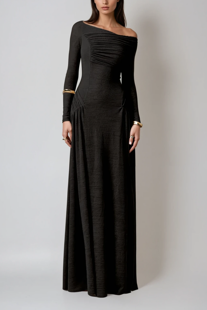 Candi Ruch Asymmetric Maxi Dress - Stylish beautiful dress for special occasions | Buy Online