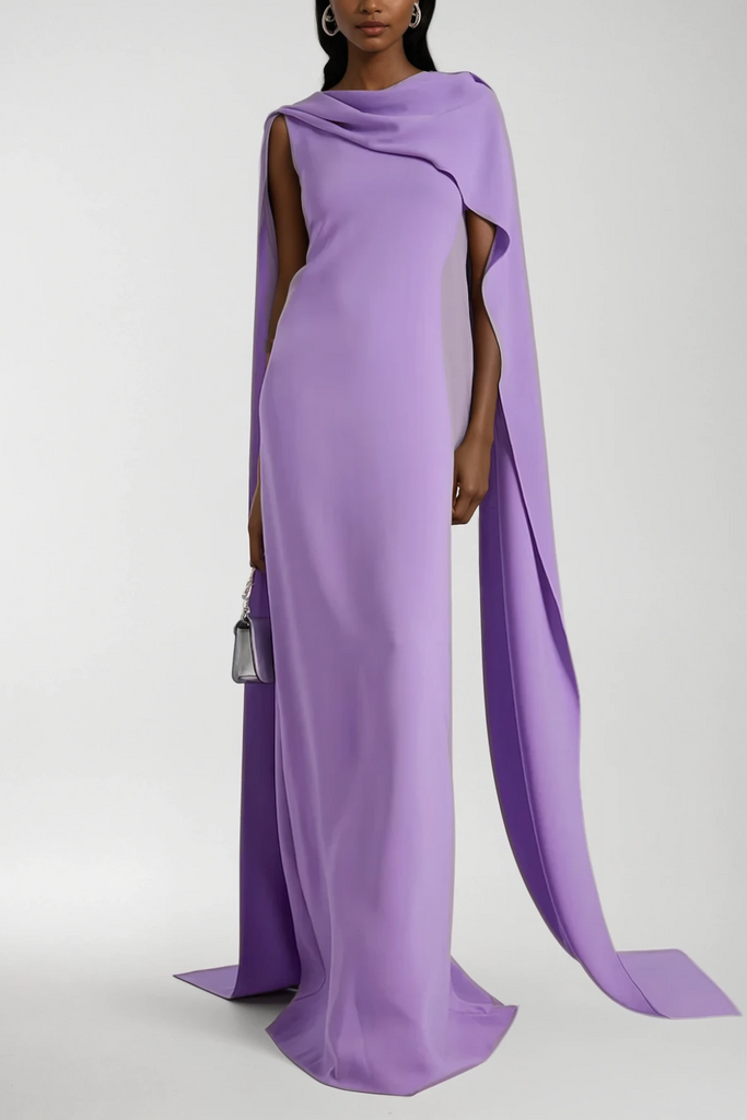Stylish beautiful dress | Candice Shawl Sleeveless Maxi Dress - Ideal for special occasions