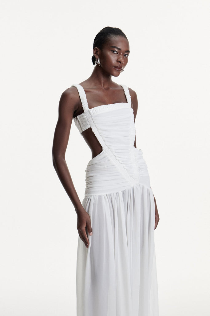 Stylish beautiful dress | Candy Ruch Cutout Maxi Dress - Ideal for special occasions