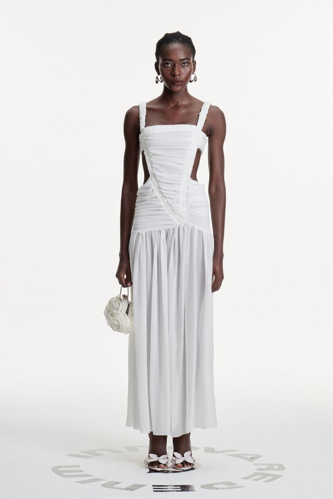 Candy Ruch Cutout Maxi Dress - Stylish beautiful dress for special occasions | Buy Online