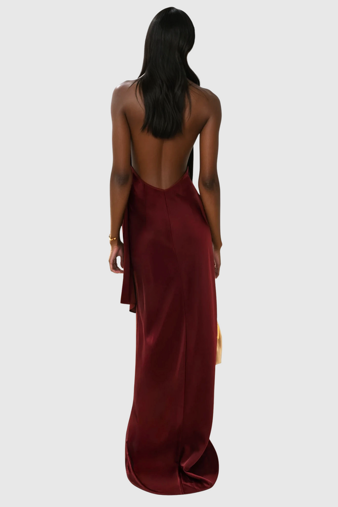 Candyce Sleeveless Asymmetric Maxi Dress - Stylish beautiful dress for special occasions | Buy Online