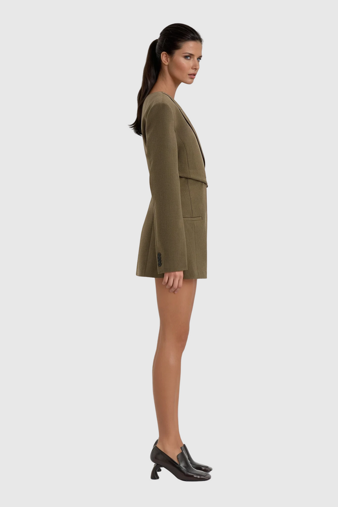 Caner Asymmetric One Shouder Blazer - Stylish beautiful dress for special occasions | Buy Online