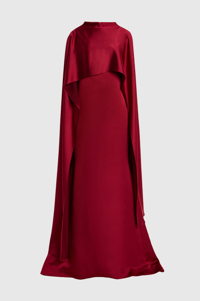 Stylish beautiful dress | Cannon Shawl Ruch Maxi Dress - Ideal for special occasions
