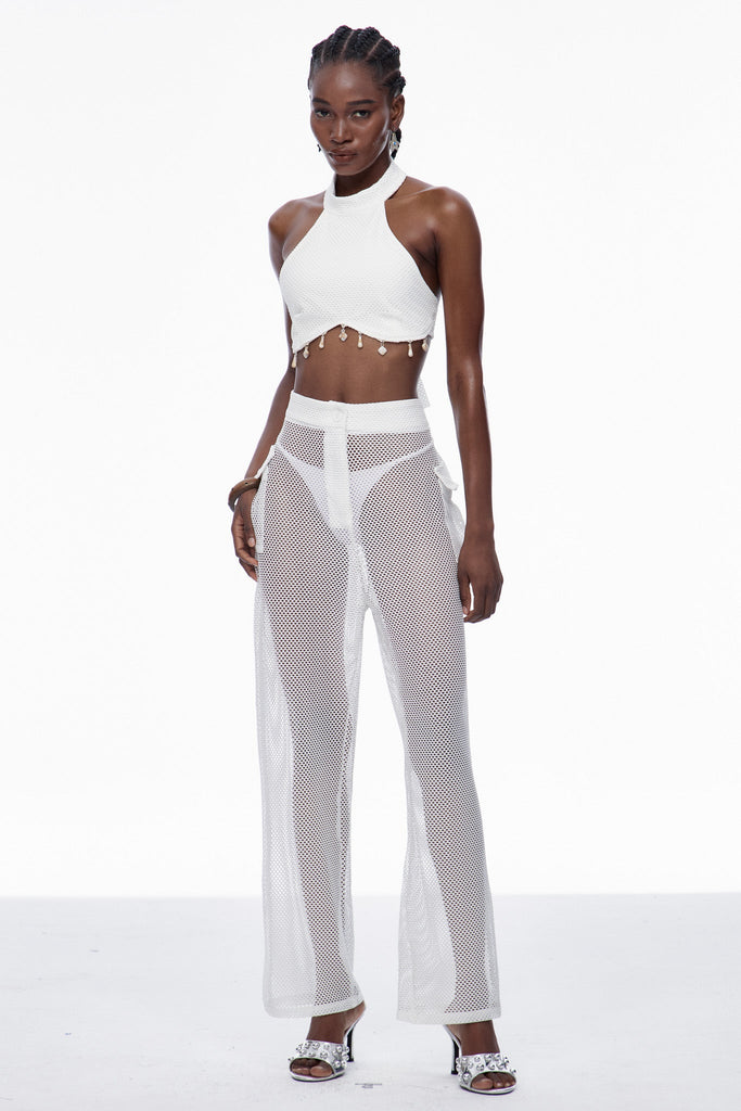 Shop  beautiful dress - Perfect for special occasions | Canute Cutout Knit Pants Set