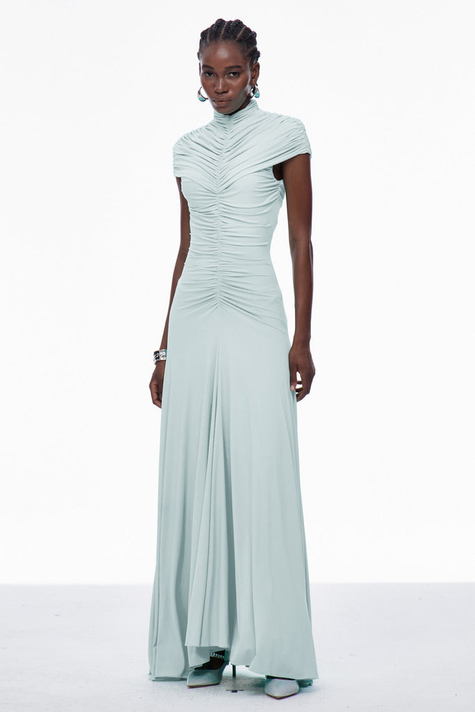 Stylish beautiful dress | Caradog Ruch Ruffle Maxi Dress - Ideal for special occasions