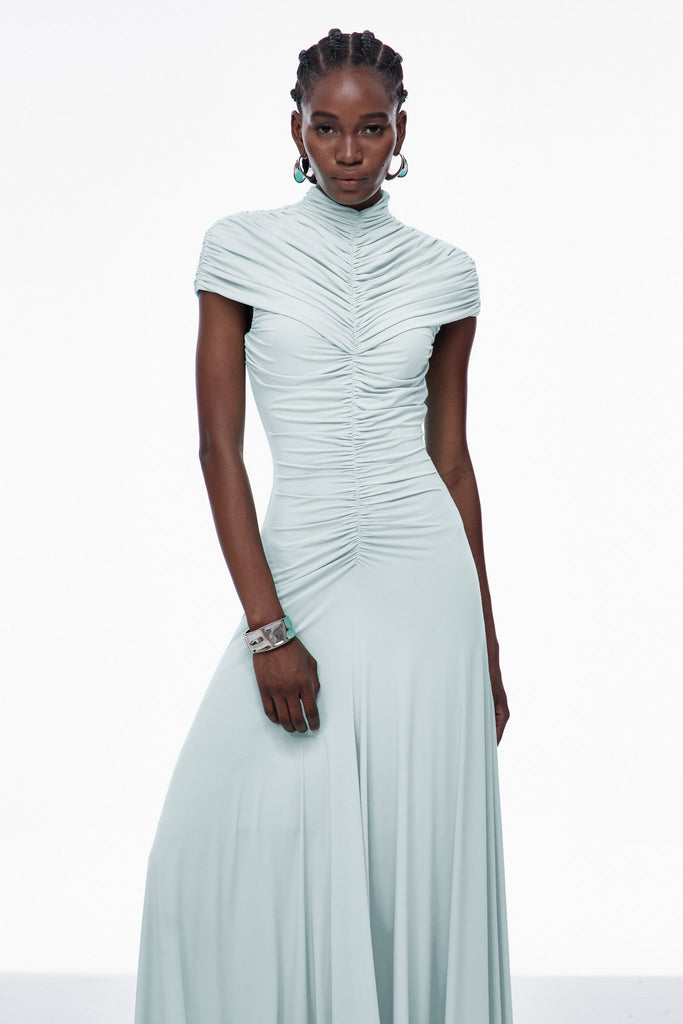 Stylish beautiful dress | Caradog Ruch Ruffle Maxi Dress - Ideal for special occasions