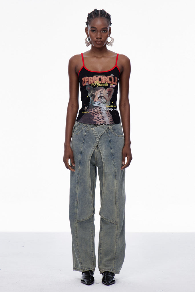 Shop  beautiful dress - Perfect for special occasions | Careen Deconstruct Straight Jeans