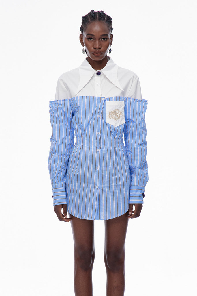 Shop  beautiful dress - Perfect for special occasions | Carel Deconstruct Stripe Shirt