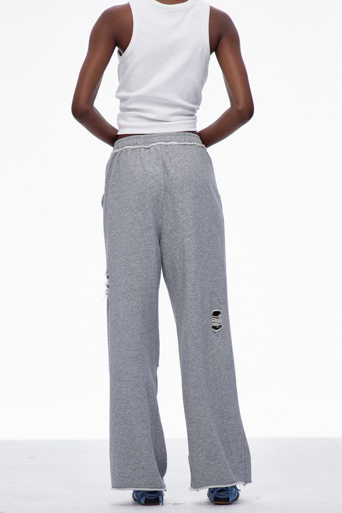 Carin Cutout Torn Pants - Stylish beautiful dress for special occasions | Buy Online