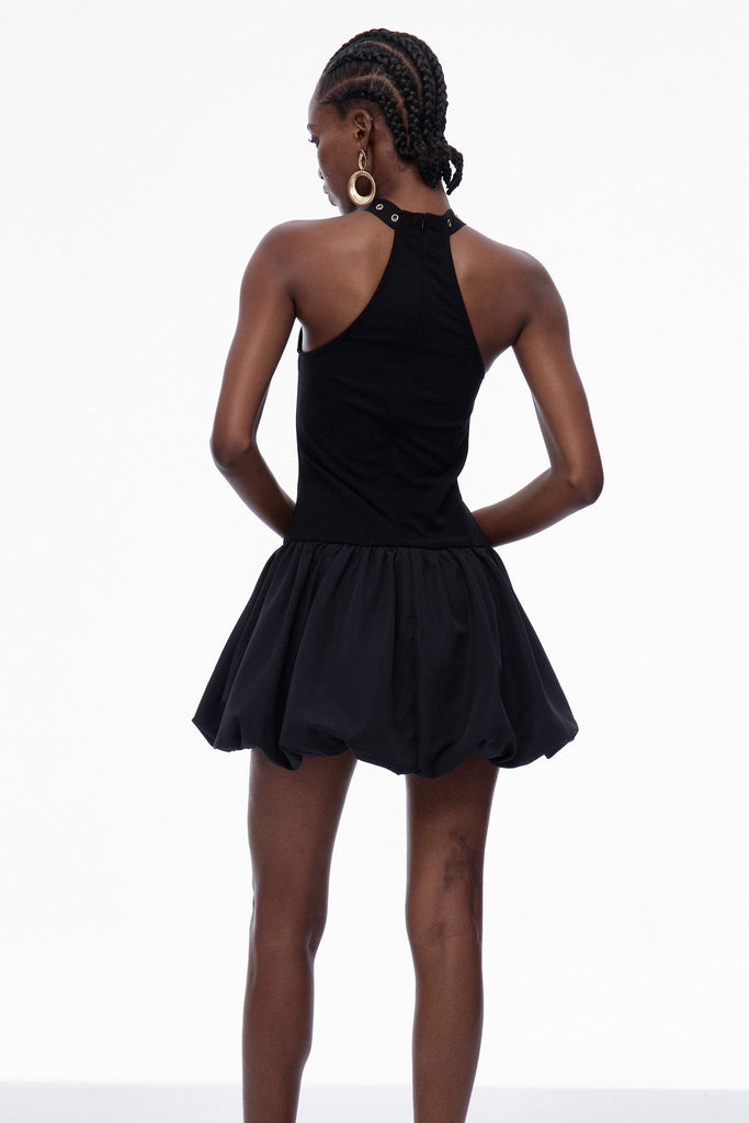 Shop  beautiful dress - Perfect for special occasions | Carlisle Lace Up Puffy Mini Dress
