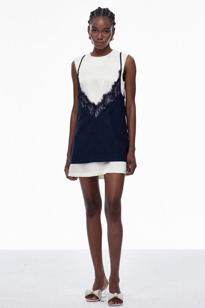 Carloman Lace Sleeveless Top - Stylish beautiful dress for special occasions | Buy Online