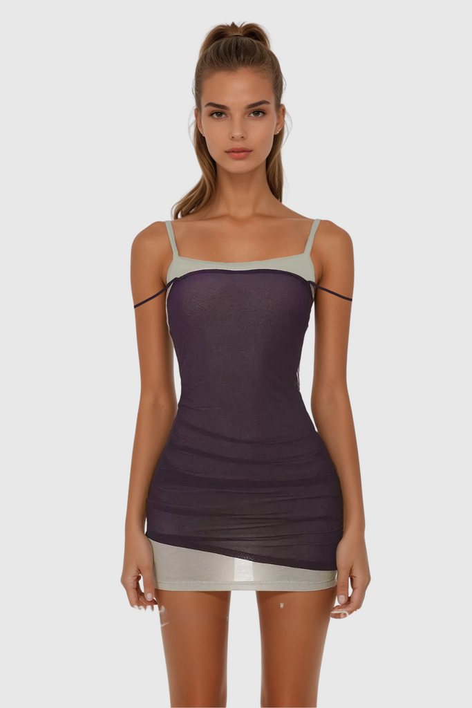 Stylish beautiful dress | Carole Spaghetti Bodycon Mini Dress - Ideal for special occasions