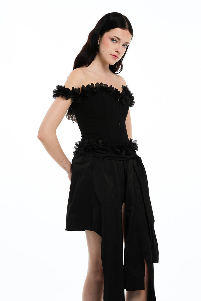 Stylish beautiful dress | Carolin Off Shoulder Corset Top - Ideal for special occasions