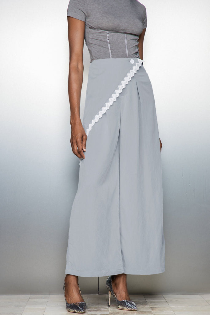 Shop  beautiful dress - Perfect for special occasions | Carthach Lace Asymmetric Pants