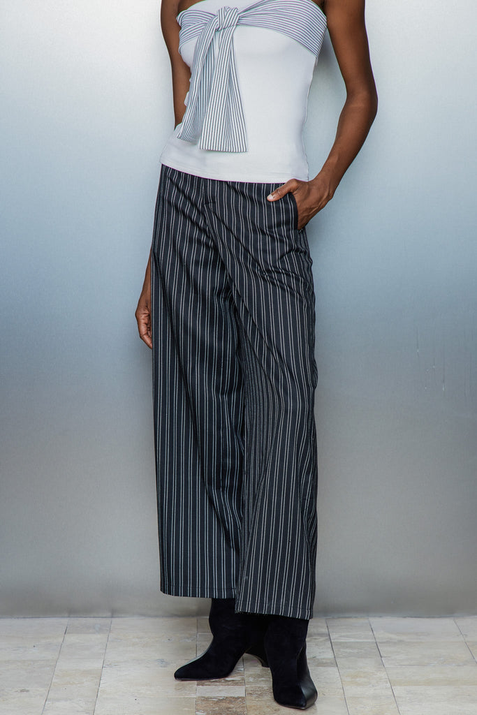 Shop  beautiful dress - Perfect for special occasions | Cassio Stripe Lace Straight Pants