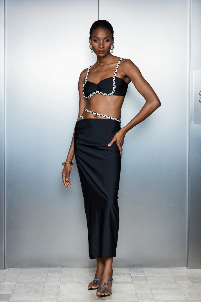 Stylish beautiful dress | Cathassach Ruch Split Skirt Set - Ideal for special occasions