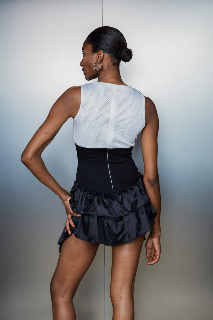 Cathrin Deconstruct Sleeveless Mini Dress - Stylish beautiful dress for special occasions | Buy Online