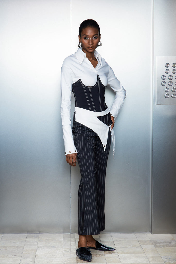 Catrin Deconstruct Corset Pants Set - Stylish beautiful dress for special occasions | Buy Online