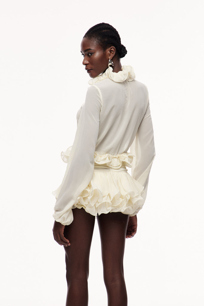 Shop  beautiful dress - Perfect for special occasions | Cayden Ruffle Ruch Skirt Set