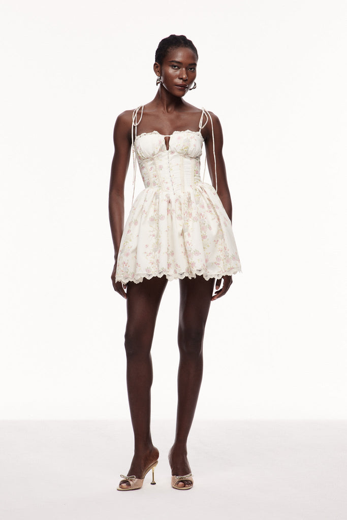 Shop  beautiful dress - Perfect for special occasions | Caylee Floral Corset Spaghetti Mini Dress