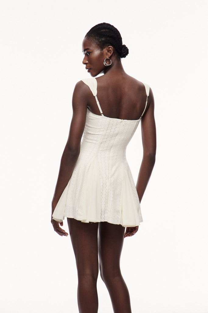 Stylish beautiful dress | Ceadda Fringe Ruffle Mini Dress - Ideal for special occasions