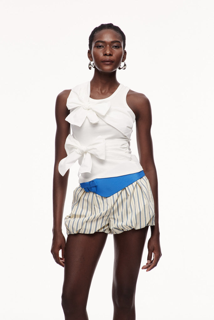 Stylish beautiful dress | Cecil Asymmetric Bow Top - Ideal for special occasions