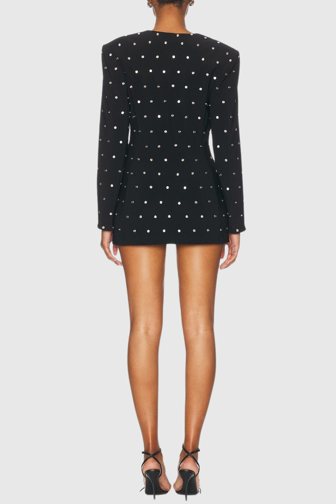 mabel Studded Zip Front Jacket - Stylish beautiful dress for special occasions | Buy Online