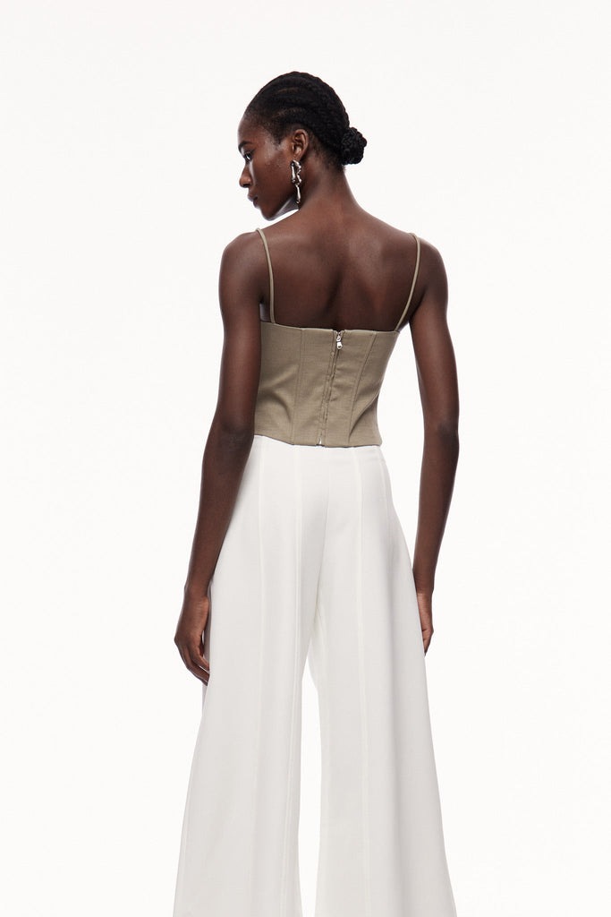 Shop  beautiful dress - Perfect for special occasions | Cedar Flower Asymmetric Lace Up Top