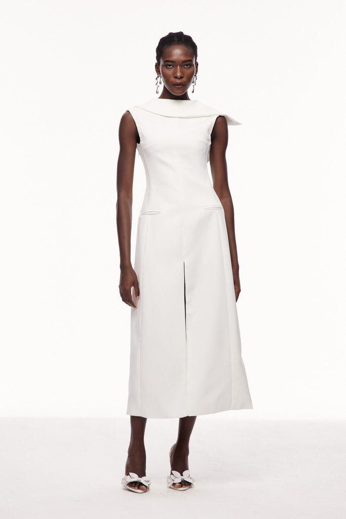 Ceel Asymmetric Backless Split Maxi Dress - Stylish beautiful dress for special occasions | Buy Online