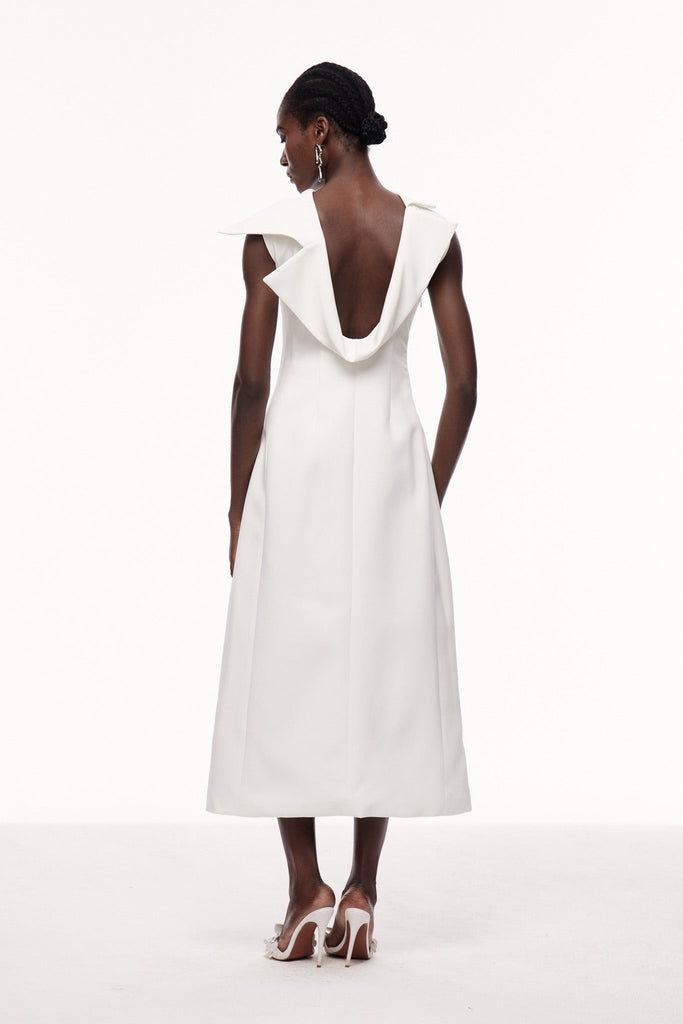 Ceel Asymmetric Backless Split Maxi Dress - Stylish beautiful dress for special occasions | Buy Online