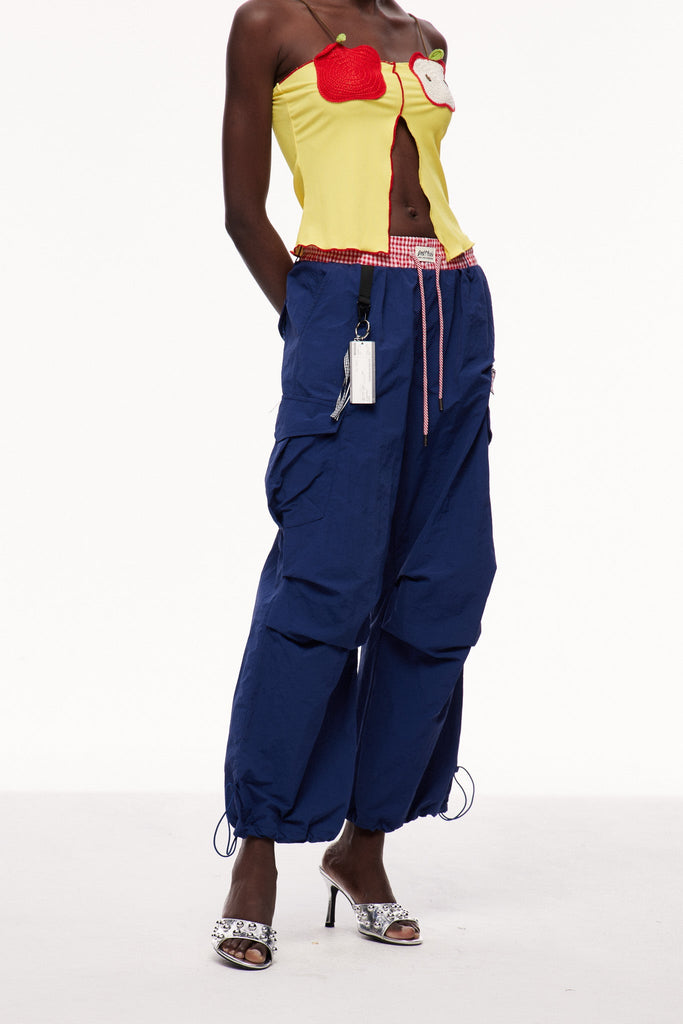 Shop  beautiful dress - Perfect for special occasions | Celina Grid Cargo Pants