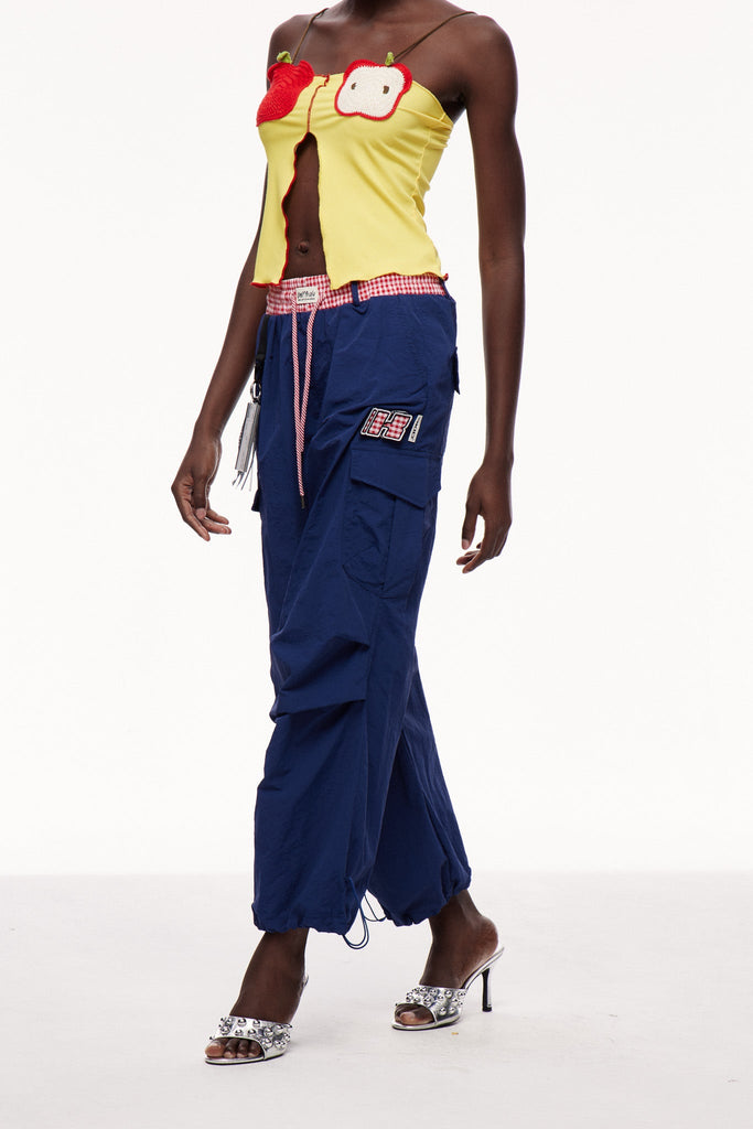 Stylish beautiful dress | Celina Grid Cargo Pants - Ideal for special occasions