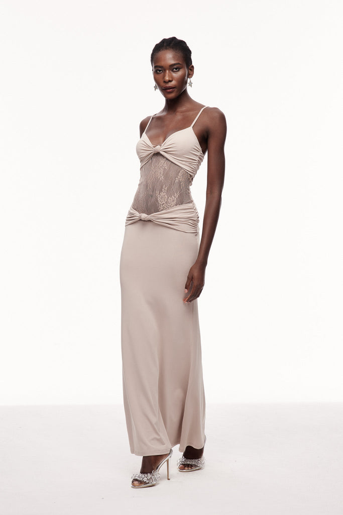 Shop  beautiful dress - Perfect for special occasions | Celio Lace Spaghetti Maxi Dress