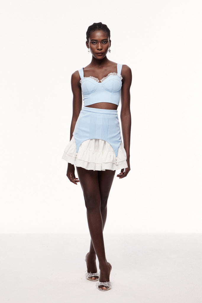 Cem Deconstruct Ruffle Skirt Set - Stylish beautiful dress for special occasions | Buy Online