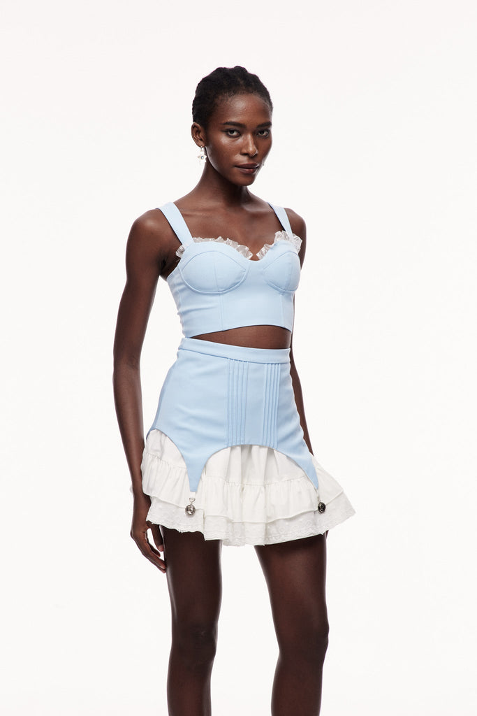 Cem Deconstruct Ruffle Skirt Set - Stylish beautiful dress for special occasions | Buy Online