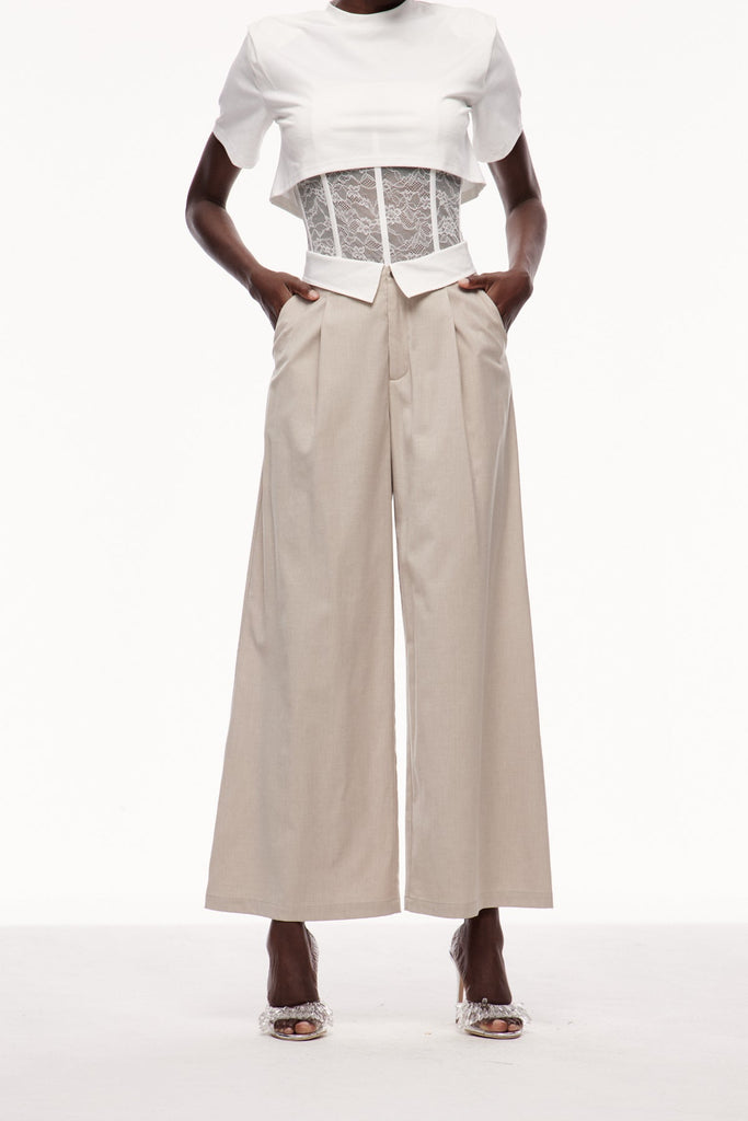 Shop  beautiful dress - Perfect for special occasions | Cerdic Lapel Deconstruct Pants