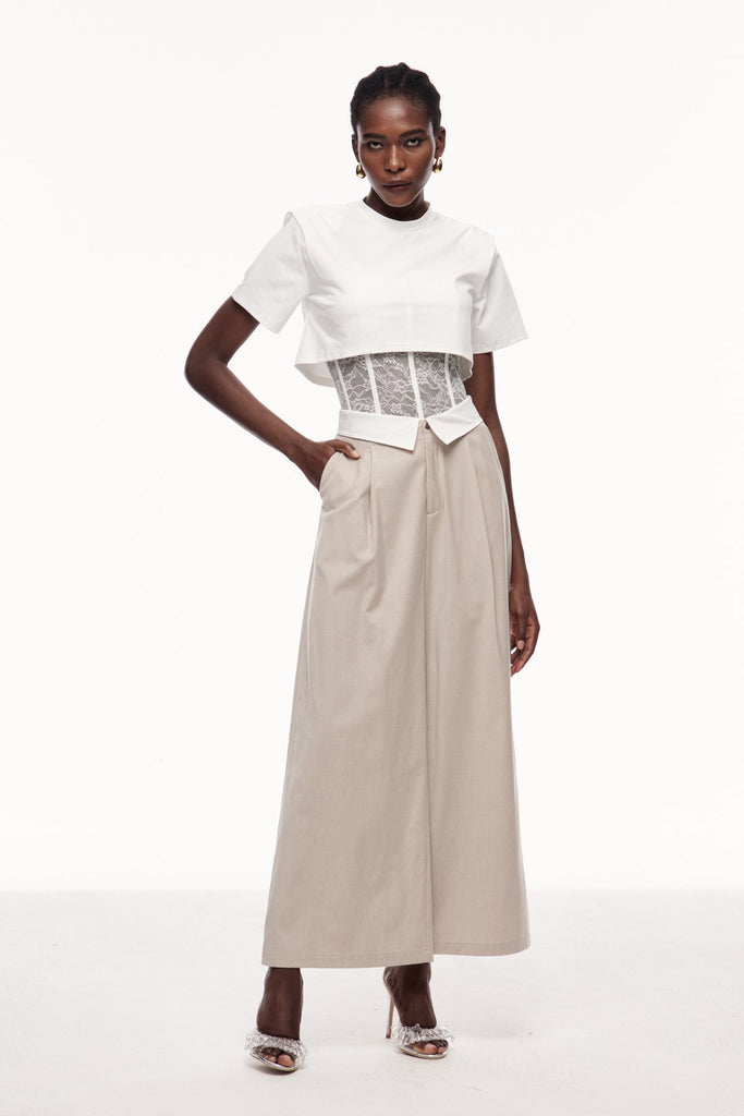 Shop  beautiful dress - Perfect for special occasions | Cerdic Lapel Deconstruct Pants