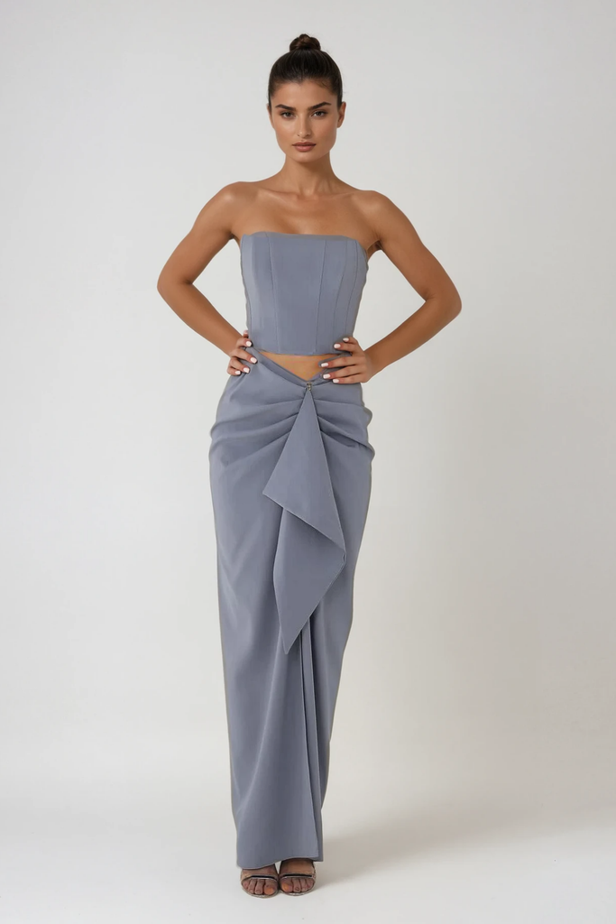 Stylish beautiful dress | Cesarina Ruch Corset Skirt Set - Ideal for special occasions