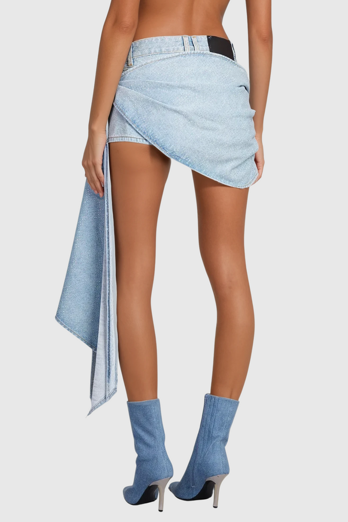 Stylish beautiful dress | Chaac Fringe Ruch Shorts - Ideal for special occasions