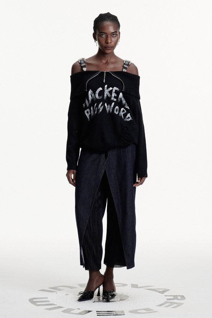 Chaggit Deconstruct Skirt Pants - Stylish beautiful dress for special occasions | Buy Online