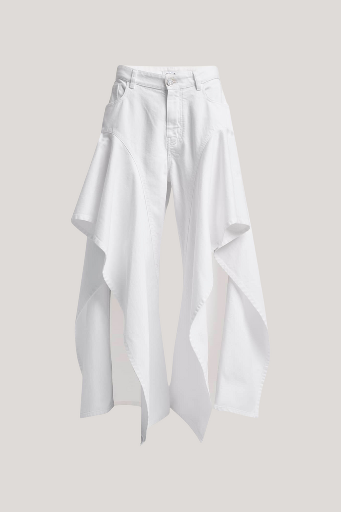 Stylish beautiful dress | Chaleb Ruffle Split Pants - Ideal for special occasions