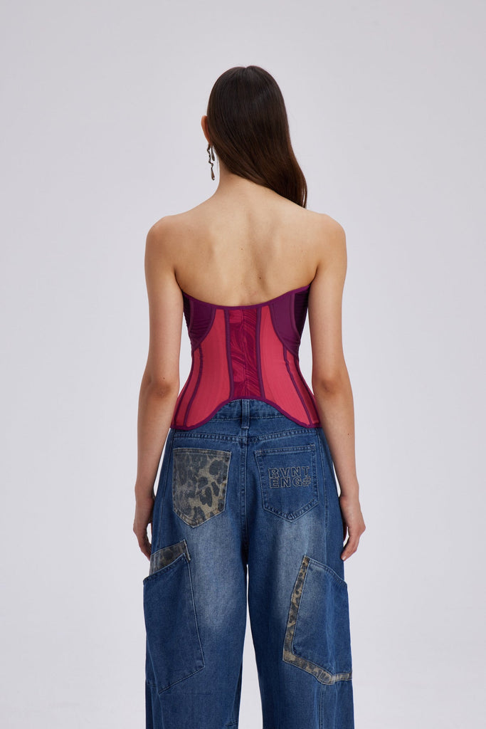 Stylish beautiful dress | Charleen Ruch Corset Strapless Top - Ideal for special occasions