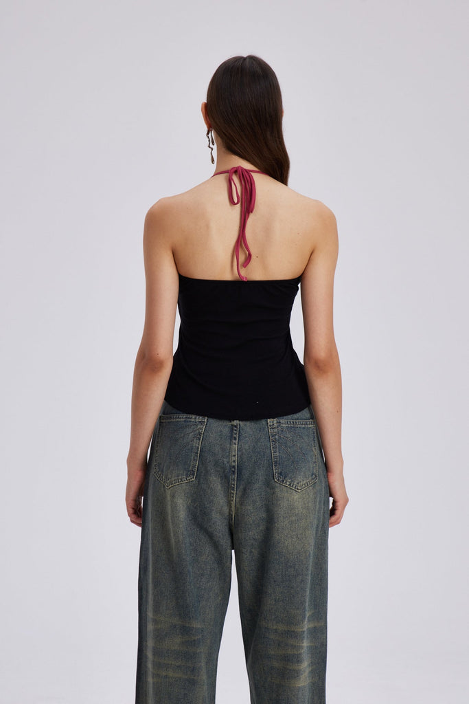 Stylish beautiful dress | Charlemagne Halter Neck Bodycon Top - Ideal for special occasions