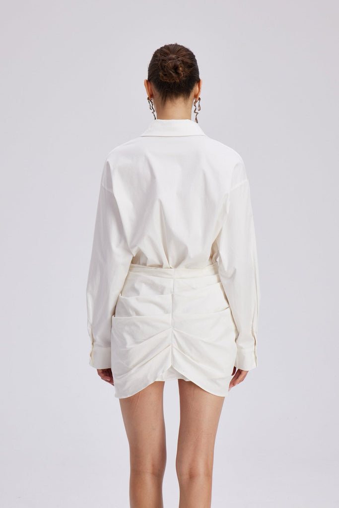 Shop  beautiful dress - Perfect for special occasions | Charles Ruch Flower Mini Shirt Dress